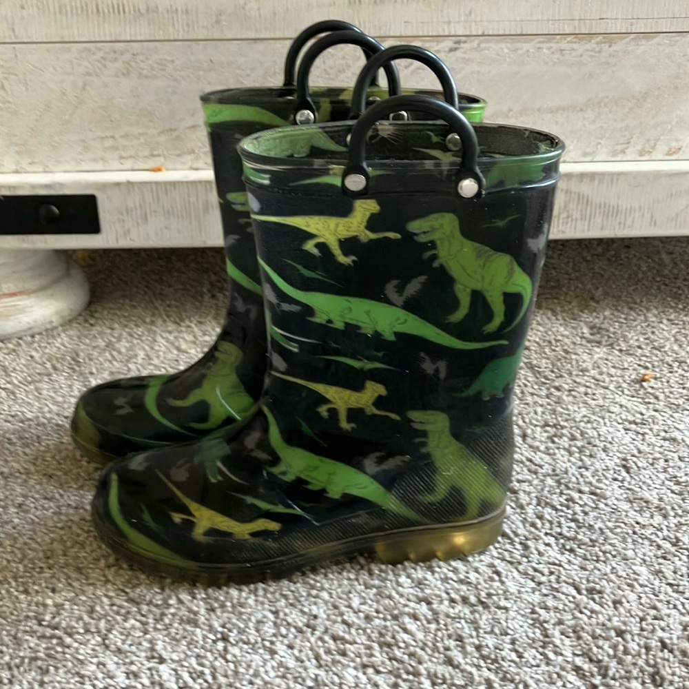 4 for $25🎉Kids Dinosaur Rain Boots